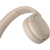 Sony WH-CH520 Ασύρματα / Ενσύρματα On Ear Ακουστικά με 50 ώρες Λειτουργίας και Quick Charge Μπεζ