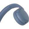 Sony WH-CH520 Ασύρματα / Ενσύρματα On Ear Ακουστικά με 50 ώρες Λειτουργίας και Quick Charge Μπλε