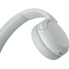 Sony WH-CH520 Ασύρματα / Ενσύρματα On Ear Ακουστικά με 50 ώρες Λειτουργίας και Quick Charge Λευκά