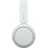 Sony WH-CH520 Ασύρματα / Ενσύρματα On Ear Ακουστικά με 50 ώρες Λειτουργίας και Quick Charge Λευκά