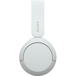 Sony WH-CH520 Ασύρματα / Ενσύρματα On Ear Ακουστικά με 50 ώρες Λειτουργίας και Quick Charge Λευκά