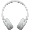 Sony WH-CH520 Ασύρματα / Ενσύρματα On Ear Ακουστικά με 50 ώρες Λειτουργίας και Quick Charge Λευκά