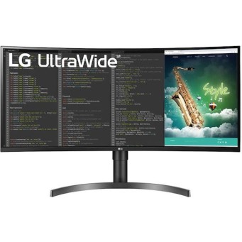 LG 35WN75CP-B Ultrawide VA HDR Curved Gaming Monitor 35