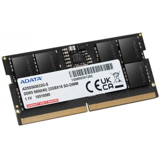 Adata DDR5 με Module 1x16GB και Ταχύτητα 5600 για Laptop
