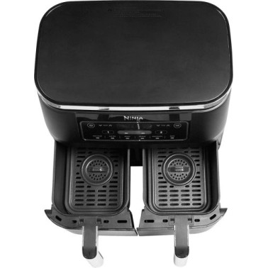 Ninja Foodi Max Dual Zone Air Fryer με Wi-Fi & Διπλό Αποσπώμενο Κάδο 7.6lt Μαύρο