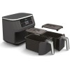 Ninja Foodi Max Dual Zone Air Fryer με Wi-Fi & Διπλό Αποσπώμενο Κάδο 7.6lt Μαύρο