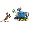 Schleich-S Παιχνίδι Μινιατούρα Dinosaurs - Track Vehicle