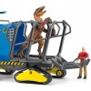 Schleich-S Παιχνίδι Μινιατούρα Dinosaurs - Track Vehicle