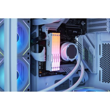 Kingston Fury Beast RGB DDR5 με Module 1x32GB και Ταχύτητα 6000 για Desktop