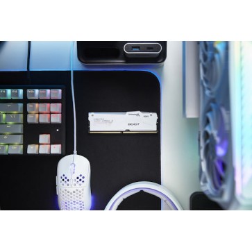 Kingston Fury Beast RGB DDR5 με Module 1x32GB και Ταχύτητα 6000 για Desktop