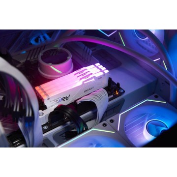 Kingston Fury Beast RGB DDR5 με Module 1x32GB και Ταχύτητα 6000 για Desktop