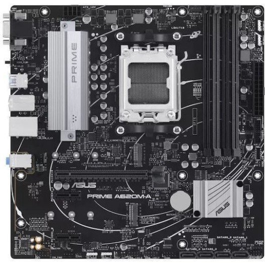 Asus Prime A620M-A-CSM Motherboard Micro ATX με AMD AM5 Socket 90MB1F10-M0EAYC