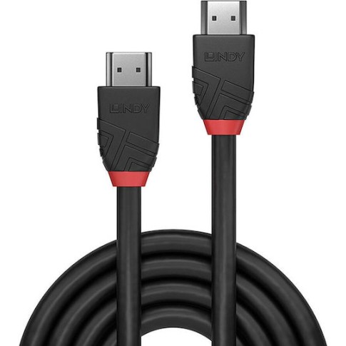 Lindy Cable HDMI male - HDMI male 3m Μαύρο
