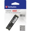 Verbatim Vi3000 PCle SSD 512GB M.2 NVMe PCI Express 3.0