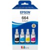 Epson 664 Γνήσιο Πακέτο 4 Μελανιών Εκτυπωτή InkJet Κίτρινο / Κυανό / Ματζέντα / Μαύρο (C13T664640)