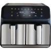 Unold Air Fryer με Διπλό Αποσπώμενο Κάδο 8lt Ασημί 58685