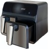 Unold Air Fryer με Διπλό Αποσπώμενο Κάδο 8lt Ασημί 58685