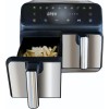 Unold Air Fryer με Διπλό Αποσπώμενο Κάδο 8lt Ασημί 58685