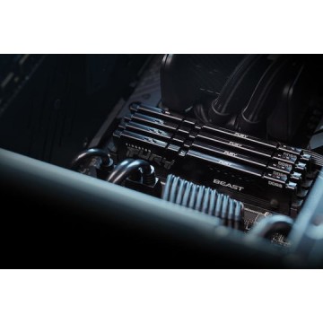 Kingston Fury Beast DDR5 128GB RAM με 4x32GB Modules και Ταχύτητα 5200 για Desktop