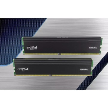 Crucial Pro DDR4 32GB RAM με 2x16GB Modules και Ταχύτητα 3200 για Desktop