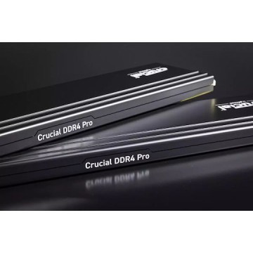 Crucial Pro DDR4 32GB RAM με 2x16GB Modules και Ταχύτητα 3200 για Desktop