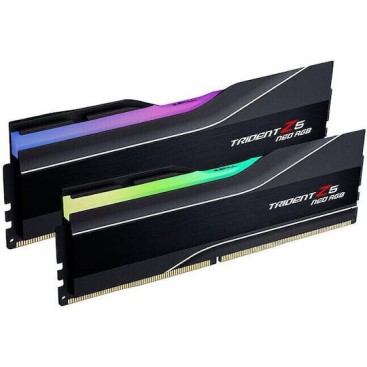 G.Skill Trident Z5 RGB DDR5 64GB RAM με 2x32GB Modules και Ταχύτητα 6000 για Desktop