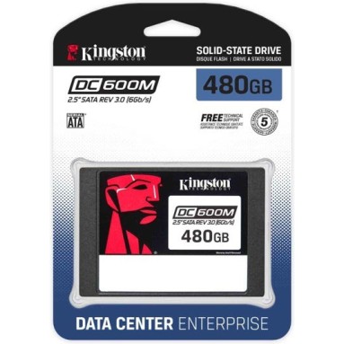 Kingston DC600M SSD 480GB τύπου 2.5'' με σύνδεση SATA III SEDC600M/480G
