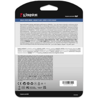 Kingston DC600M SSD 960GB τύπου 2.5'' με σύνδεση SATA III SEDC600M/960G