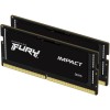 Kingston Fury Impact DDR5 32GB RAM με 2x16GB Modules και Ταχύτητα 6400 για Laptop