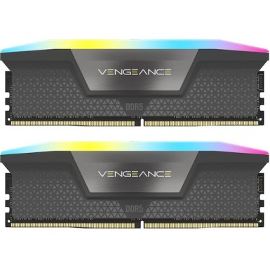 Corsair Vengeance RGB XMP DDR5 48GB RAM με 2x24GB Modules και Ταχύτητα 6400 για Desktop