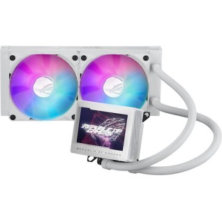 Asus ROG Ryujin III 240 Υδρόψυξη Επεξεργαστή Διπλού Ανεμιστήρα 120mm για Socket AM4/AM5/1700/1200/115x με ARGB Φωτισμό Λευκή