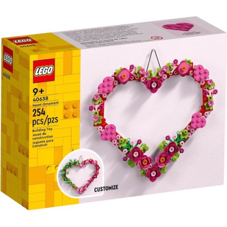 Lego Icons Heart Ornament για 9+ Ετών