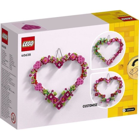Lego Icons Heart Ornament για 9+ Ετών