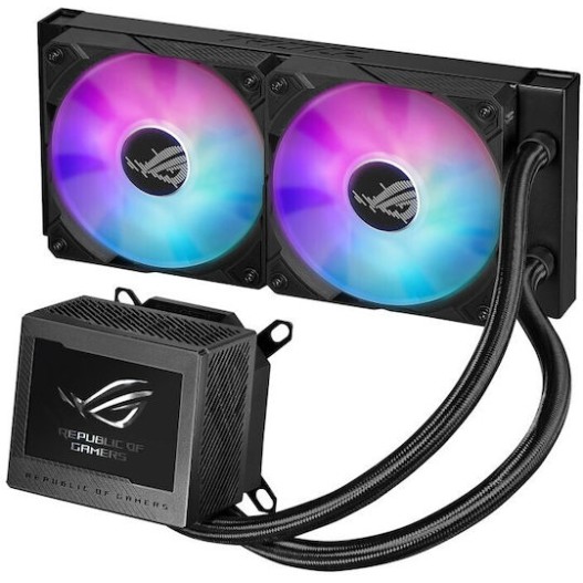 Asus ROG Ryujin III 240 Υδρόψυξη Επεξεργαστή Διπλού Ανεμιστήρα 120mm για Socket AM4/AM5/1700/1200/115x με ARGB Φωτισμό