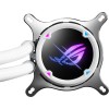 Asus ROG STRIX LC II 240 ARGB Υδρόψυξη Επεξεργαστή Διπλού Ανεμιστήρα 120mm για Socket AM4/1700/1200/115x Λευκή