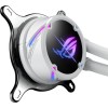 Asus ROG STRIX LC II 240 ARGB Υδρόψυξη Επεξεργαστή Διπλού Ανεμιστήρα 120mm για Socket AM4/1700/1200/115x Λευκή