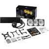 Asus TUF Gaming LC II 360 Υδρόψυξη Επεξεργαστή Τριπλού Ανεμιστήρα 120mm για Socket AM4/AM5/1700/1200/115x με ARGB Φωτισμό