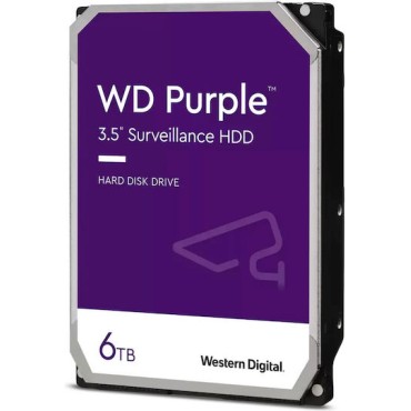 Western Digital Purple 6TB HDD Σκληρός Δίσκος 3.5