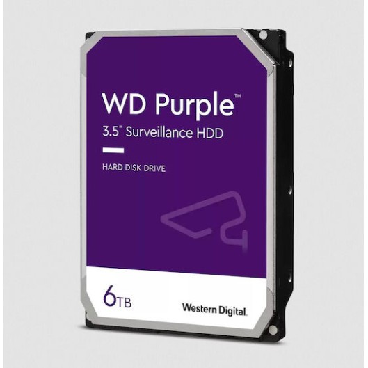 Western Digital Purple 6TB HDD Σκληρός Δίσκος 3.5
