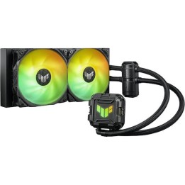 Asus TUF Gaming LC 240 II Υδρόψυξη Επεξεργαστή Διπλού Ανεμιστήρα 120mm για Socket AM4/AM5/1200/115x με ARGB Φωτισμό