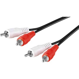 Goobay Audio Cable 2x RCA male - 2x RCA male 1.5m (50028)