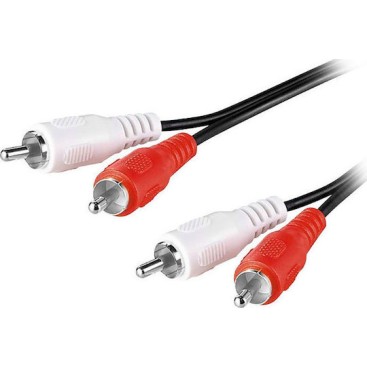 Goobay Audio Cable 2x RCA male - 2x RCA male 1.5m (50028)