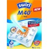 Swirl M40 Σακούλες Σκούπας 4τμχ Συμβατή με Σκούπα Miele