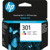 HP 301 Γνήσιο Μελάνι Εκτυπωτή InkJet Πολλαπλό (Color) (CH562EE)
