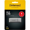 Intenso Alu Line 4GB USB 2.0 Stick Ασημί