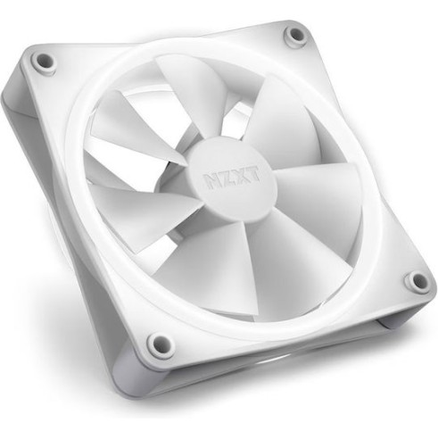 NZXT F120 RGB Duo Case Fan με Σύνδεση 4-Pin PWM Λευκό