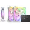 NZXT F120 RGB Duo Case Fan με Σύνδεση 4-Pin PWM Λευκό