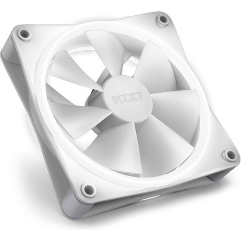 NZXT F120 RGB Duo Case Fan με Σύνδεση 4-Pin PWM Λευκό