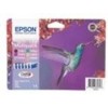 Epson T0807 Γνήσιο Πακέτο 6 Μελανιών Εκτυπωτή InkJet Ανοιχτό Κυανό / Ανοιχτό Ματζέντα / Κίτρινο / Κυανό / Ματζέντα / Μαύρο (C13T08074011 C13T08074020 C13T08074010)