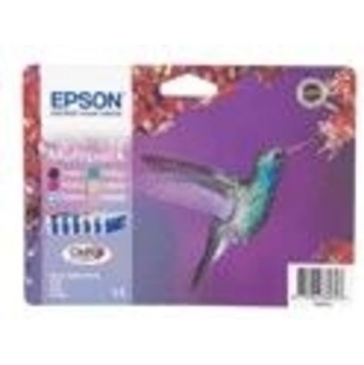 Epson T0807 Γνήσιο Πακέτο 6 Μελανιών Εκτυπωτή InkJet Ανοιχτό Κυανό / Ανοιχτό Ματζέντα / Κίτρινο / Κυανό / Ματζέντα / Μαύρο (C13T08074011 C13T08074020 C13T08074010)